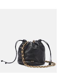 Bucket-Bag Aria Small aus Leder