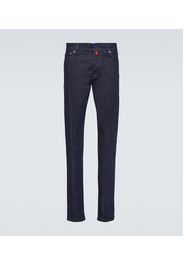 Mid-Rise Slim Jeans