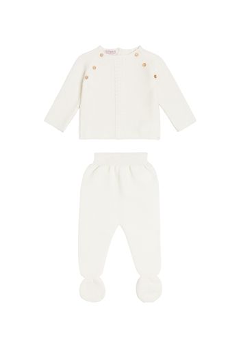 Baby Set Ciro aus Top und Hose aus Wolle