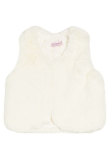 Baby Weste Eva aus Faux Fur