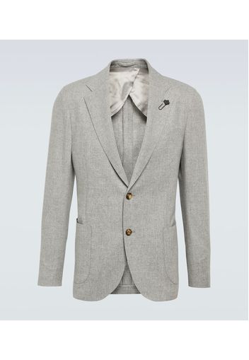 Blazer aus Wolle und Kaschmir