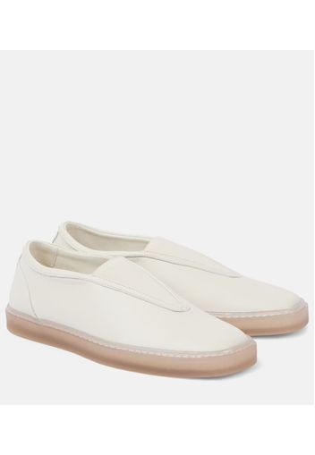 Slip-Ons aus Leder