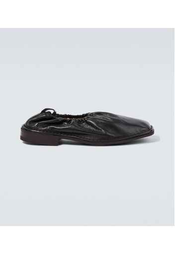 Loafers aus Leder