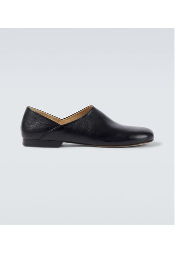 Slip-Ons aus Leder