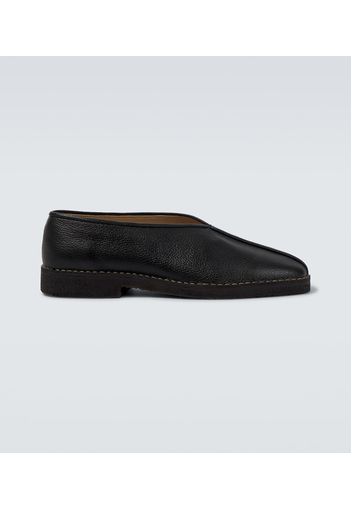 Slip-Ons aus Leder