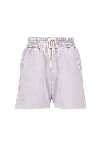 Shorts aus Baumwoll-Fleece