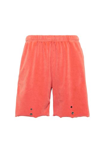 Shorts Snap Front aus Samt