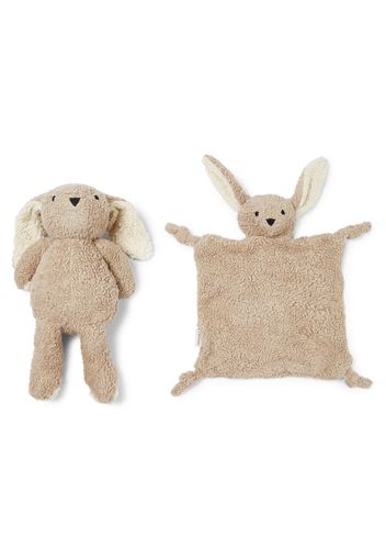 Baby Set aus Kuscheltier und Schnuffeltuch