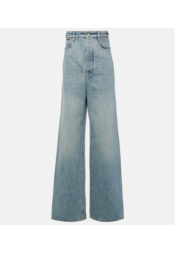 High-Rise Wide-Leg Jeans