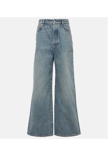 High-Rise Wide-Leg Jeans