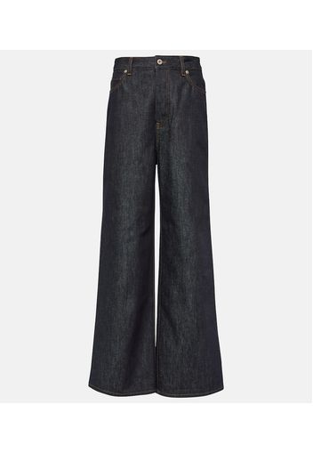 High-Rise Wide-Leg Jeans