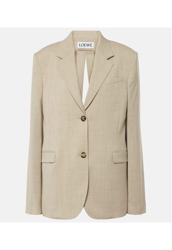 Blazer aus Wolle