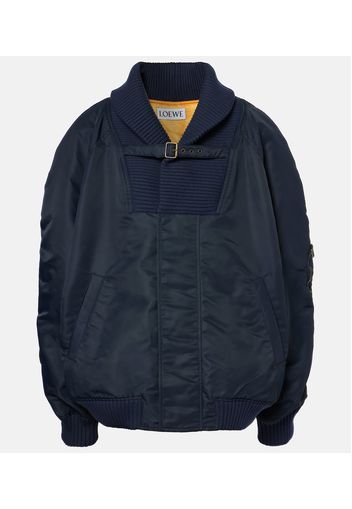 Oversize-Bomberjacke