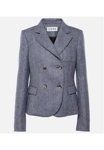 Blazer aus Wolle