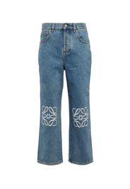 High-Rise Cropped Jeans Anagram