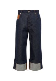 High-Rise Cropped Jeans