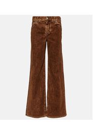 Mid-Rise Wide-Leg Jeans