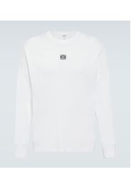 Longsleeve Anagram aus Baumwoll-Jersey