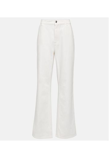 High-Rise Wide-Leg Jeans