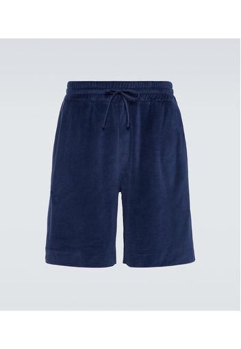 Bermuda-Shorts aus Chenille