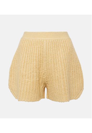 Shorts aus Seide