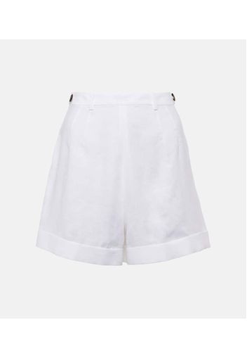 Shorts aus Leinen