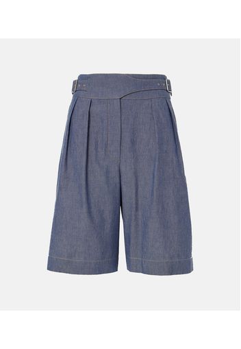 Bermuda-Shorts Valmar aus Chambray