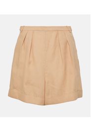 Shorts aus Leinen