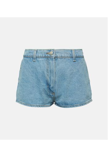 High-Rise Jeansshorts