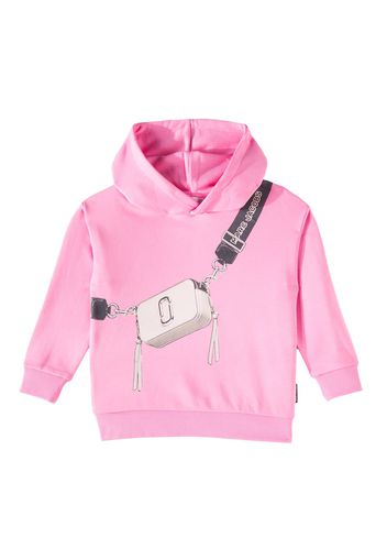 Bedruckter Hoodie aus Fleece