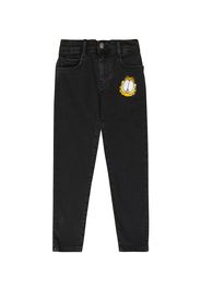 X Garfield Mid-Rise Straight Jeans