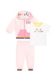 Baby Set aus T-Shirt, Kapuzenjacke und Jogginghose