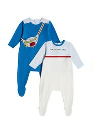 Baby Set aus zwei Stramplern aus Baumwolle