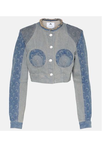 Cropped-Jeansjacke Regenerated