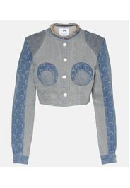 Cropped-Jeansjacke Regenerated