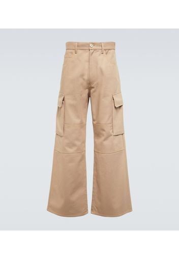 Cargohose aus Gabardine