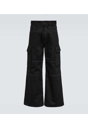 Cargohose aus Gabardine