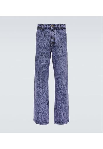 Low-Rise Straight Jeans