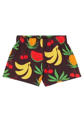 Shorts Fruits aus Baumwolle