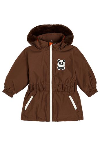 Skijacke Panda mit Faux Fur