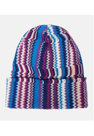 Beanie Zig Zag aus einem Wollgemisch