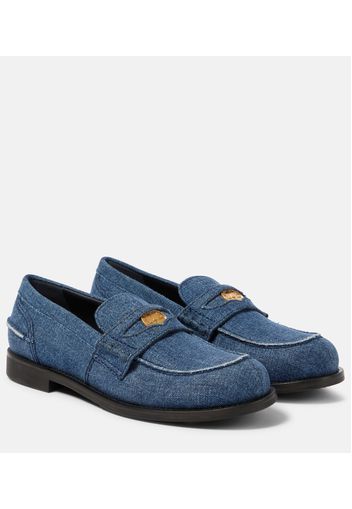 Loafers aus Denim