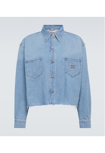 Cropped-Jeansjacke