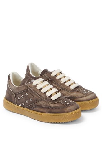 Sneakers Replica aus Leder