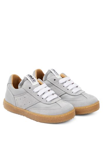 Sneakers aus Leder