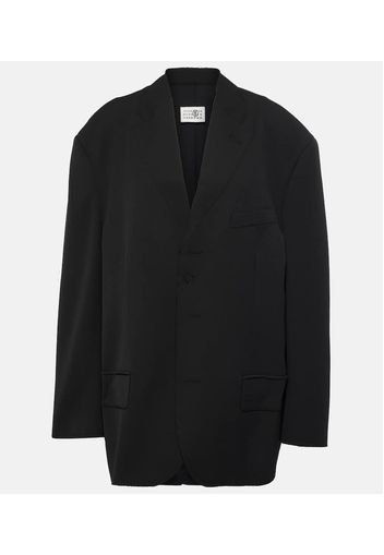 Blazer aus Crêpe