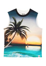 Bedrucktes Tanktop Ray aus Baumwolle