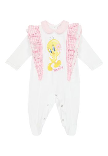 Baby Strampler Tweety aus Baumwolle VW6095 Baby Strampler Tweety aus Baumwolle VW6095