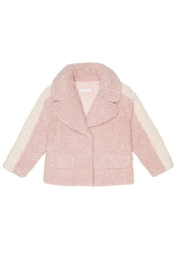 Mantel aus Faux Shearling