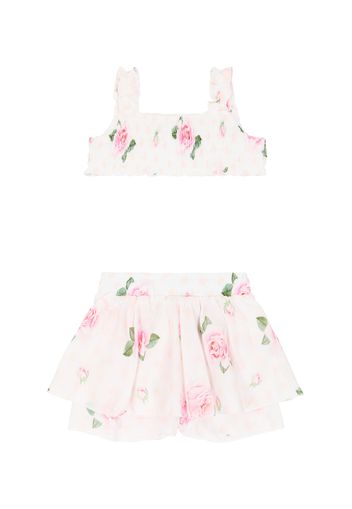 Baby Set aus Top und Shorts